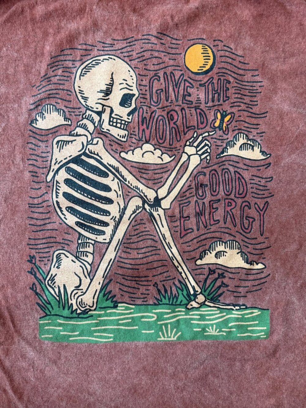 "Give The World Good Energy" Graphic Tee